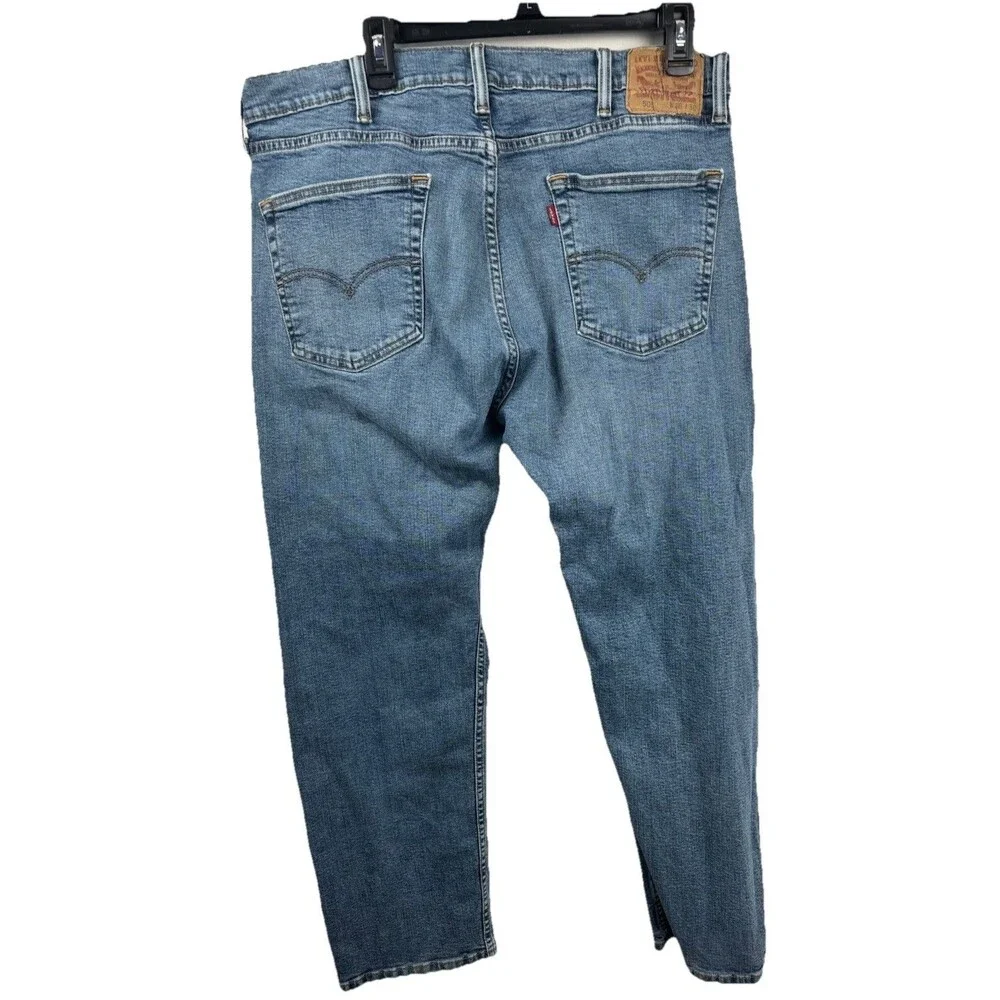 Levis Mens 505 Jeans 100% Cotton Blue Denim Jeans Size W38 L30